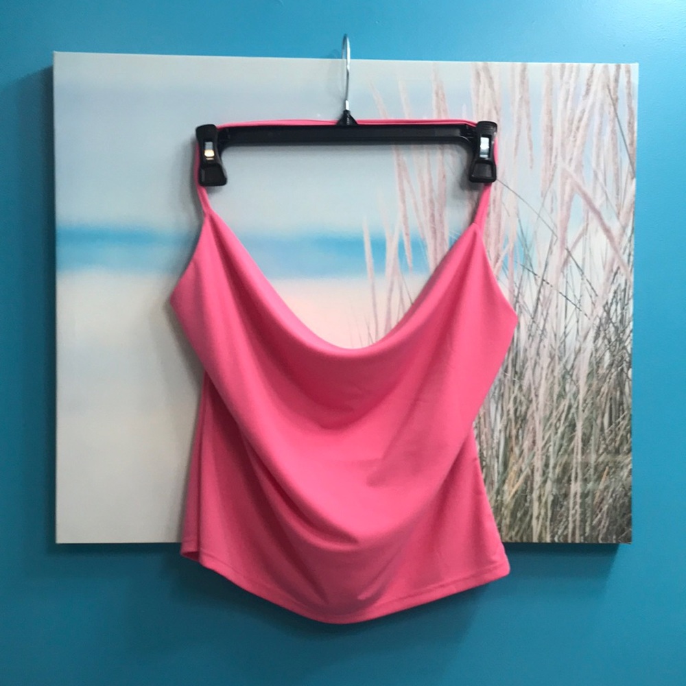 Extra large hot pink  top from Zara